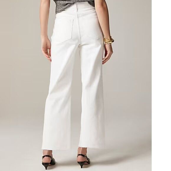 J. Crew CH680 White J.Crew: Slim-wide Jean For Women NWT - Picture 2 of 15